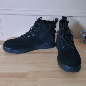 Black High Top Sneakers